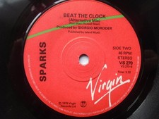 Sparks Beat The Clock 7"
