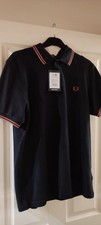 Fred Perry mens polo shirt size large brand new