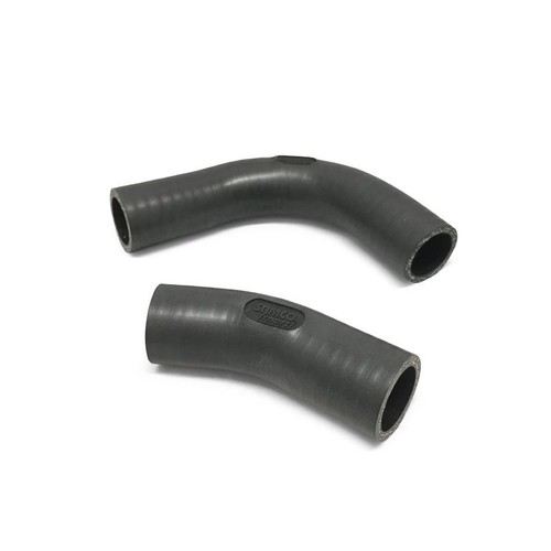 Black samco silicon rad - black,