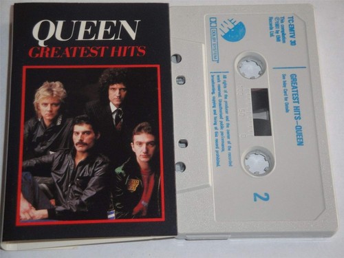Queen greatest hits cassette - hits,