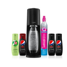 Sodastream Terra Sparkling Water Maker PLUS Pepsi 4-pack