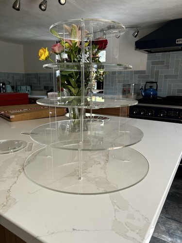 Acrylic cake stand tier - stand,