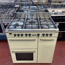 Delonghi D3VR 908-DF -1 Vintage 90cm Dual Fuel Range Cooker Cream