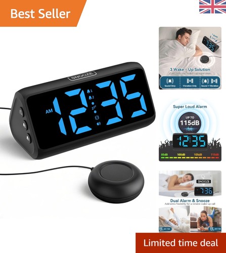 Reliable loud alarm clock - loud, for