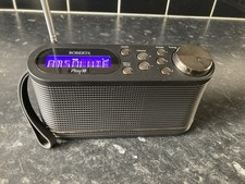 Roberts Play 10 Portable Digital Radio Black DAB/DAB+FM/RDS