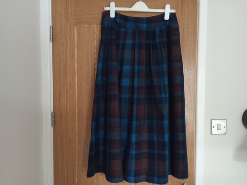 Seasalt blue brown check - blue/brown,