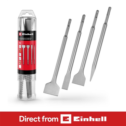 Einhell chisel bit set - 4x,