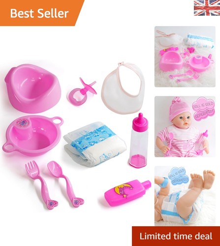 Colorful piece doll feeding - 9-piece,