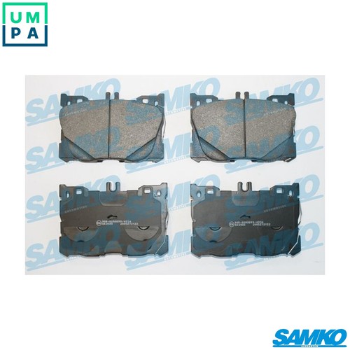 Brake pad set - pad,