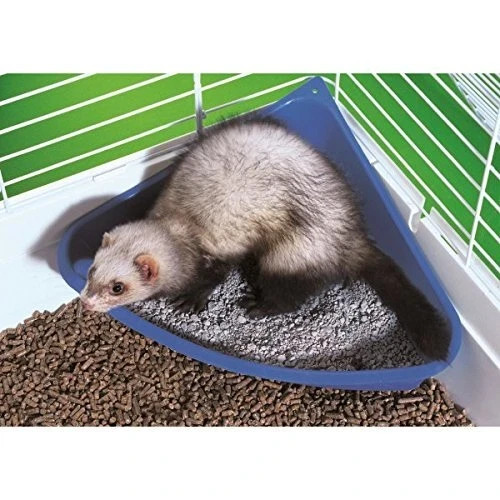 Small pet corner toilet - corner,