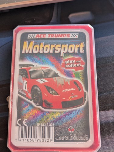 Ace trumps motorsport carta - ace,