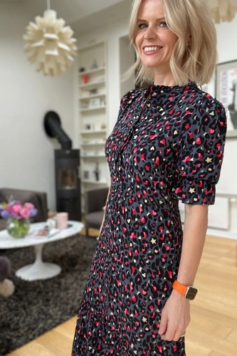 Wyse aimee leopard shirt dress - aimee,