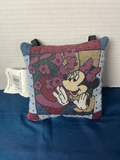 MINNIE MOUSE Small Pillow Door Knob Hanging Decor 5" x 5"