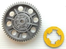 HPI Rush Evo 56T 56 T Main Spur Gear + Clutch Pad P/N 76906 Carbon Fibre Strong