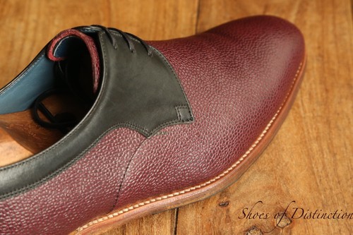 Barker burgundy leather - barker,