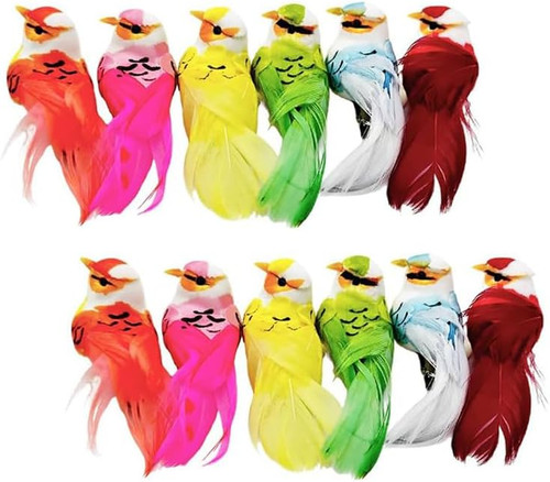 12pcs small birds mini - 12pcs,