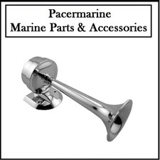 Marine Trumpet Electric Horn Chrome Plated 12V Horn