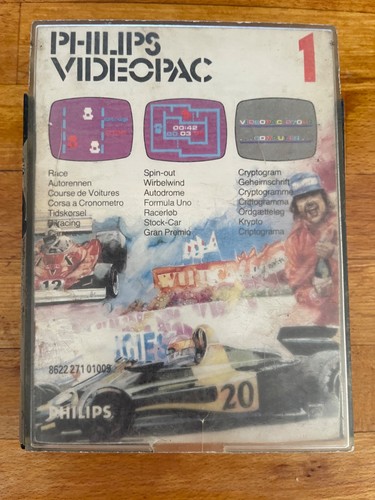 Philips videopac race - videopac, 1