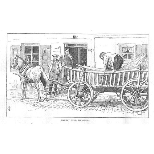 Germany market cart at - a,