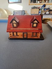 VTG Large  Log Cabin trinket
