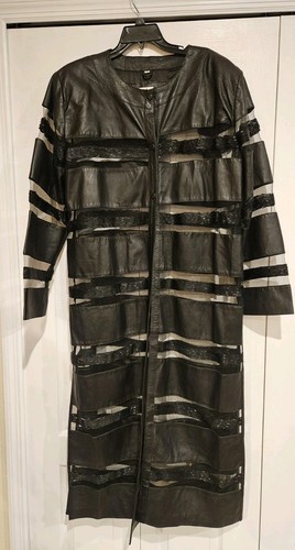 Genuine leather long women - leather,