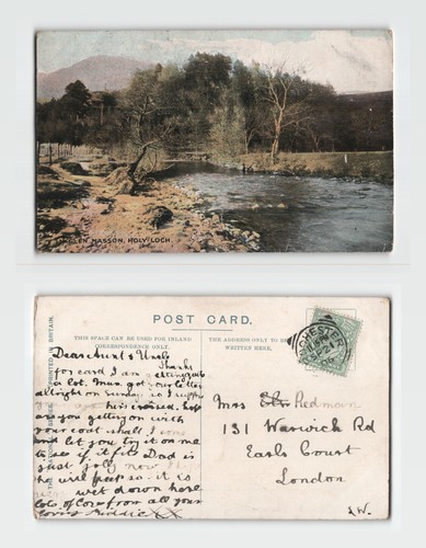 Postcard glen masson - postcard,