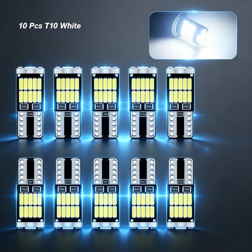 10x 501 led bulb smd - smd, w5w