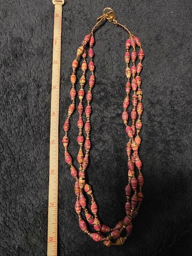 Handmade african paper bead - handmade,