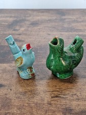 Two Vintage Bird Whistles