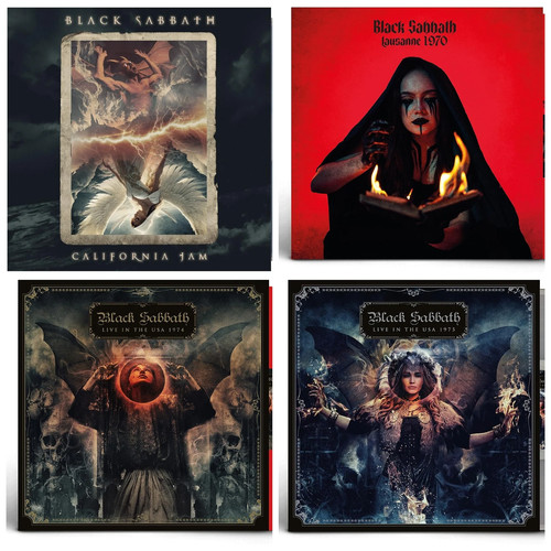 Black sabbath 4 titles - black,