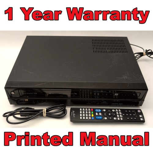 Daewoo drvt vcr vhs dvd - daewoo,