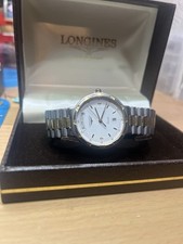 Men’s Longines Conquest Day/Date Watch With Original Box and Booklet 