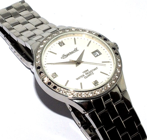 Gents mens stainless steel - stainless,