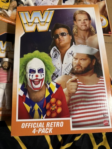 Wwe mattel retro pack - retro,
