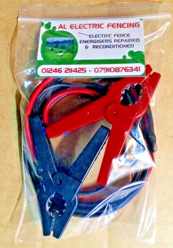 Electric fence charger leads - fence,