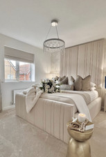 Novva bed with/without ottoman gas lift storage