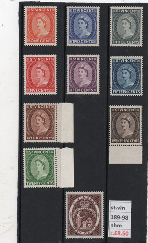 Vincent qe2 1955 - st.vincent, 1955-63