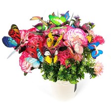24pcs Colourful Butterflies On