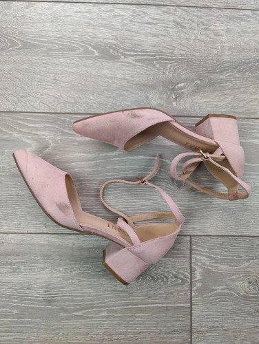 Ladies mid block heel - , cross