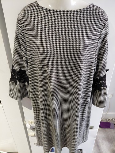 George dogtooth check midi - dogtooth,