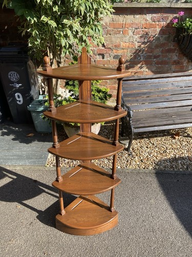 Ercol tier corner shelves - corner,