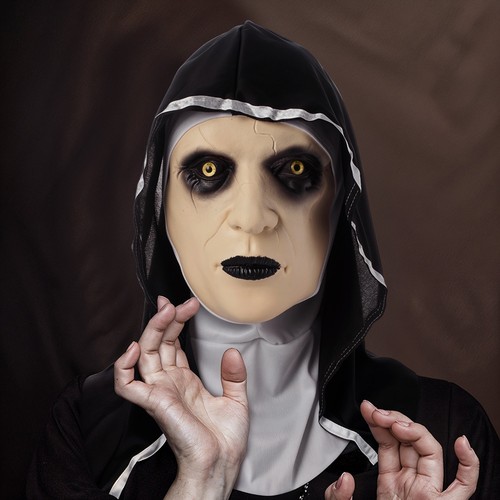 Halloween horror witch nun - horror,