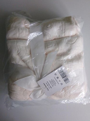 White eyone baby blanket - white,