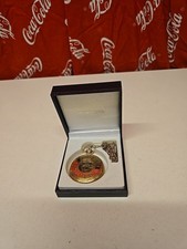 Mount Royal Double Half Hunter Gold Plated Skeleton Pocket Watch NOT Used New 