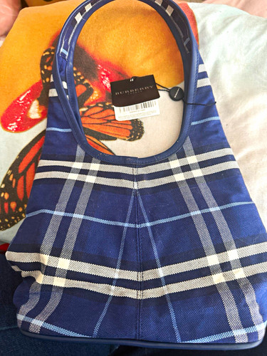 Burberry nova check blue - burberry, &