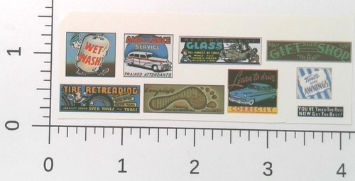 Billboard signs sheet - sheet, 8