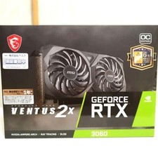 MSI GeForce RTX 3060 VENTUS 2X 12GB OC GPU Graphics Card Used
