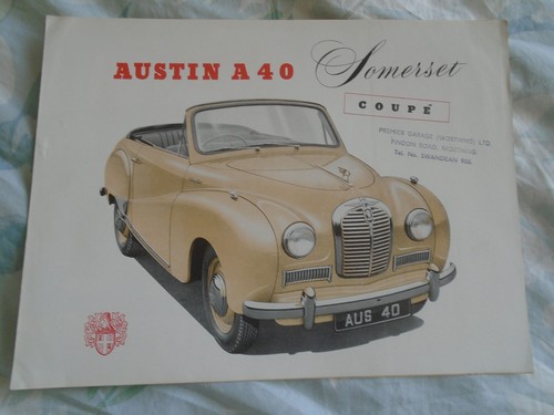 Austin a40 somerset coupe - a40,