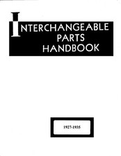 PACKARD PARTS INTERCHANGE 1927 1928 1929 1930 1931 1932 1933 1934 1935