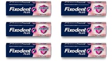 6 x FIXODENT PLUS Best Food